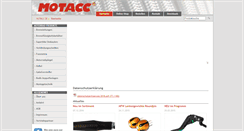 Desktop Screenshot of motacc.de